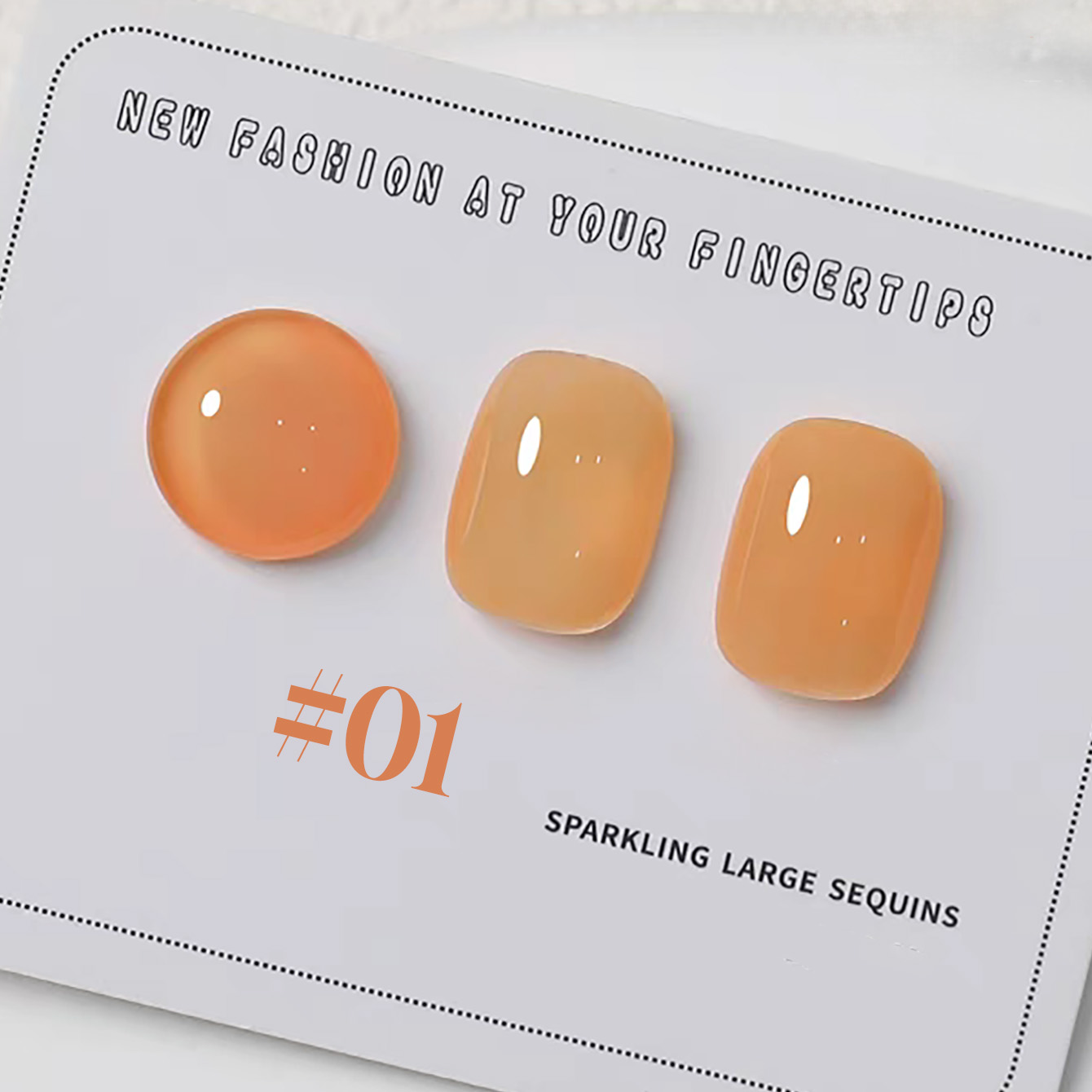 1-6pcs PSK 새로운 마카롱 캔디 오렌지 젤 네일 - Nail Art Orange 리뷰 및 가격
